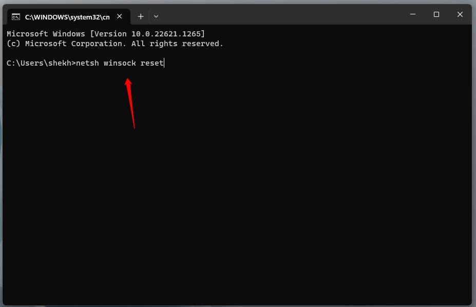 netsh winsock reset - проверка DNS завершена, нет Интернета