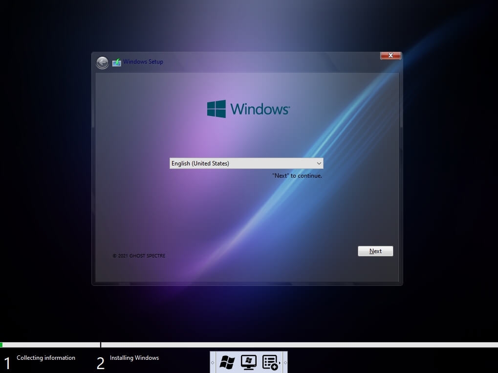 Ghost Spectre Windows 10