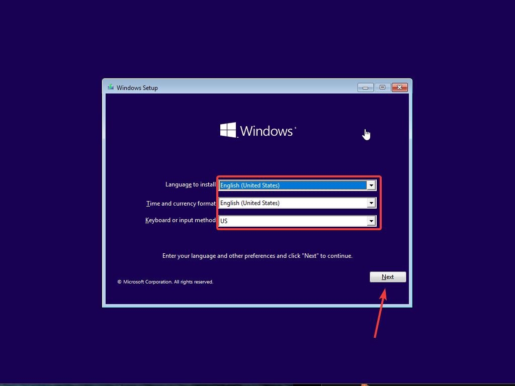 Windows 10 Installation