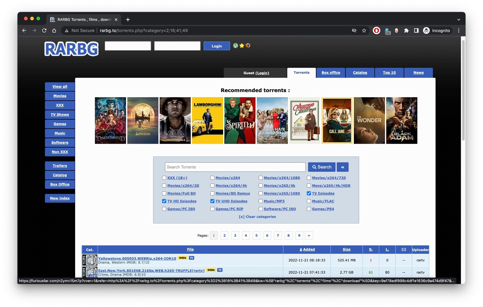 best tv show torrents