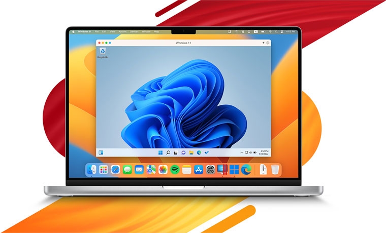 Parallels on Mac