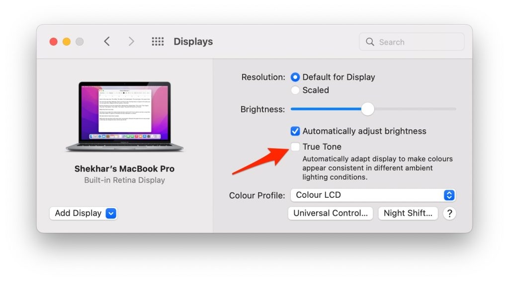 MacBook Pro Screen Flickering Issue