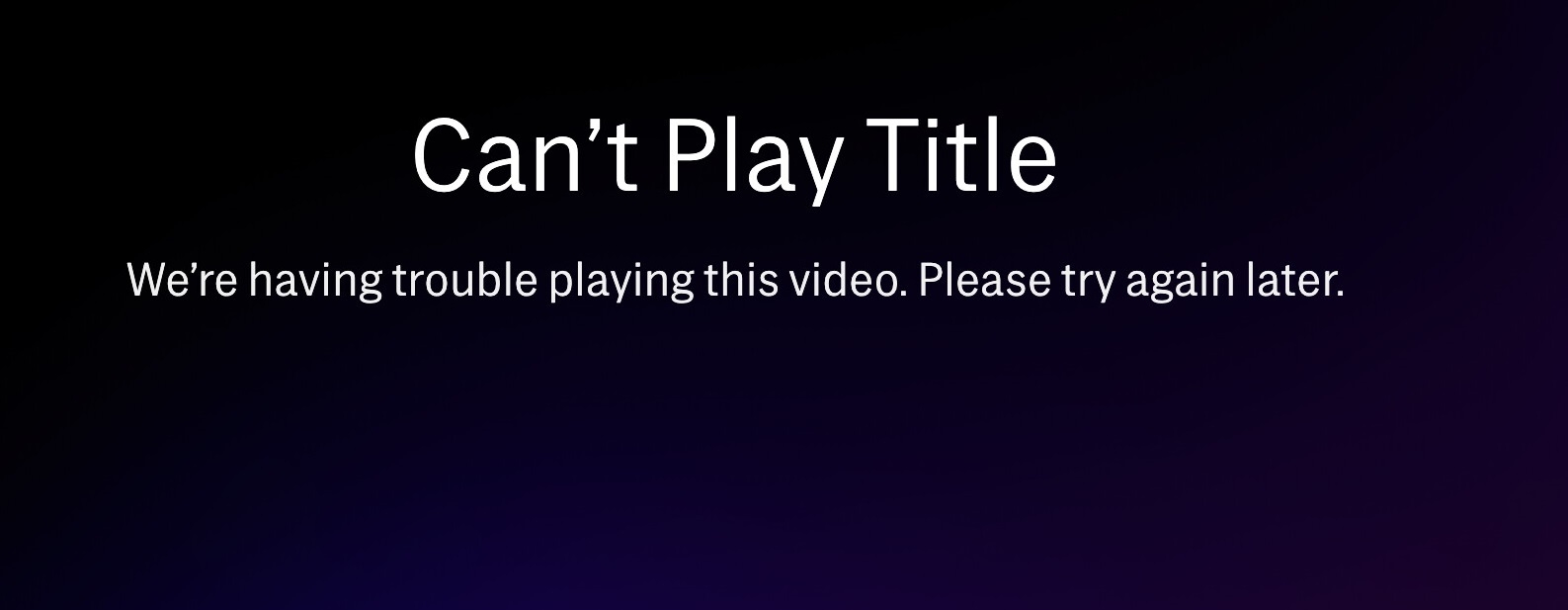 How to Fix HBO Max Can't Play Title Error? | TechLatest
