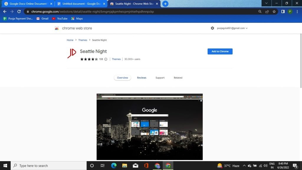 最高のGoogleChromeテーマ