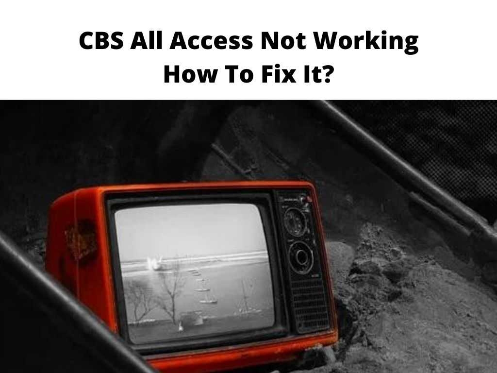 Cbs all access discount amazon prime not working