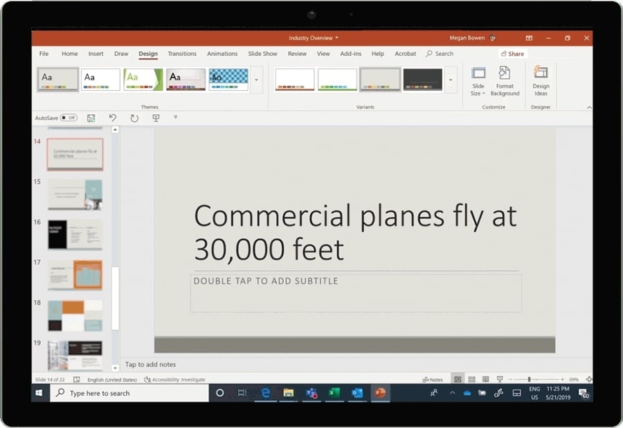 Microsoft PowerPoint -  Best Animated Presentation Software