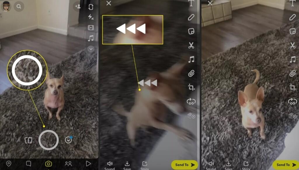 How to Reverse a Video on Snapchat?