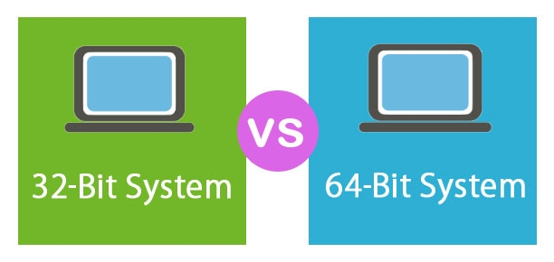 Difference Between 32-Bit and 64-Bit System