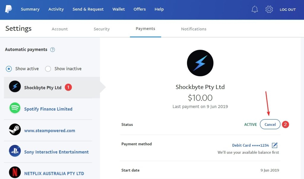 How to Cancel Automatic Payments on PayPal  - 15