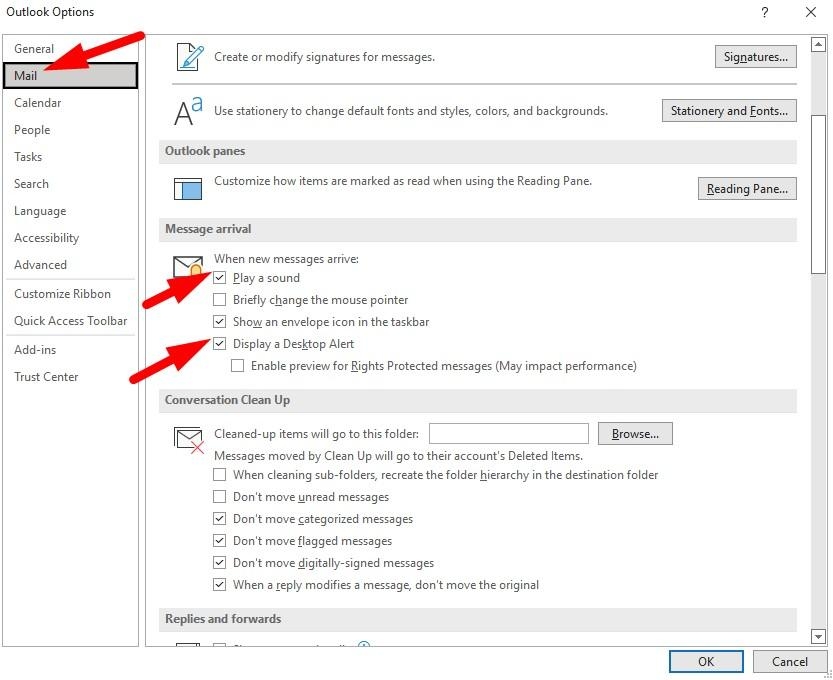 How to Fix if Outlook Notifications Now Working?