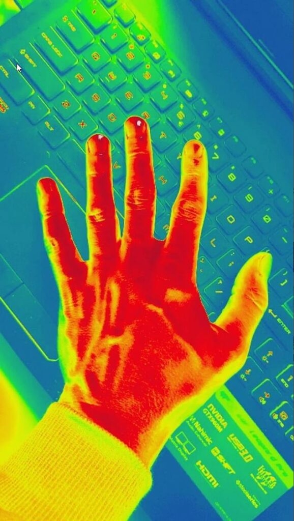 Thermal Camera Photo Filter Simulator