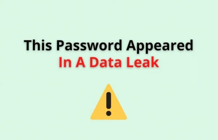 Fix: "This Password Appeared In A Data Leak" on iPad/iPhone