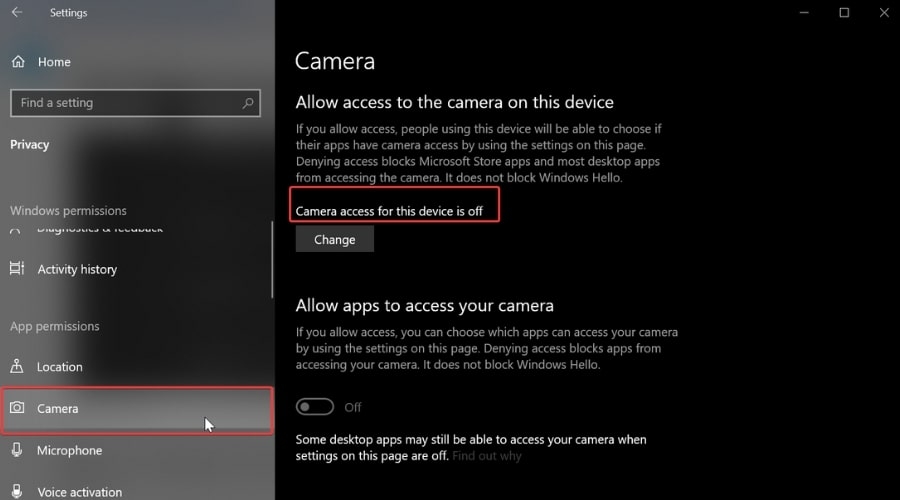 How to Fix Error Code: 0xa00f4244 NoCamerasAreAttached in Windows?