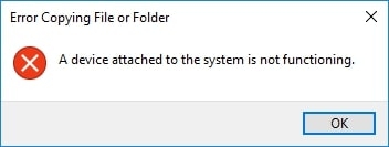 Fix: "A Device Attached to the System is not functioning" Error