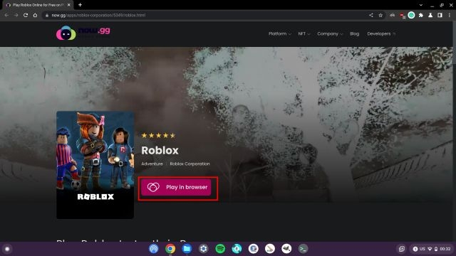 How to Install and Play Roblox on Chromebook?