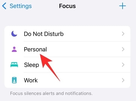 What Does Share Focus Status Mean on iOS?
