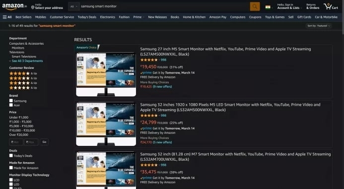 Amazon Dark Mode: Gibt es ihn? Wie aktivieren?