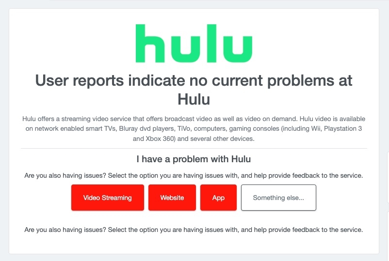 Hulu Staus – Ошибка Hulu RUNUNK13