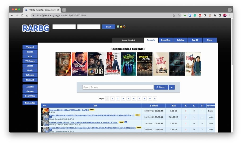 9 Best Torrent Sites for Movies - 77