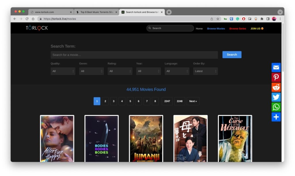 9 Best Torrent Sites for Movies - 26