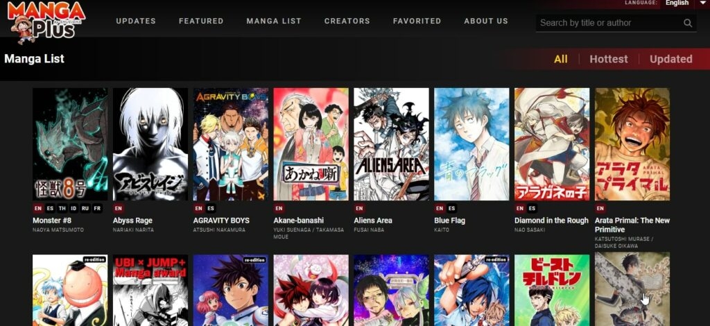 Manga Plus  - Best Manga Reading Website