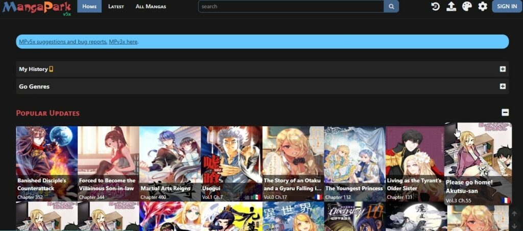 Manga Park - Best Manga Reading Website