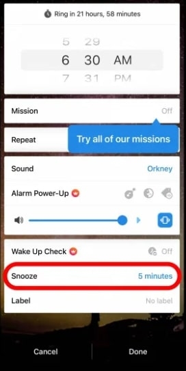 How To Change Snooze Time On iPhone  - 68