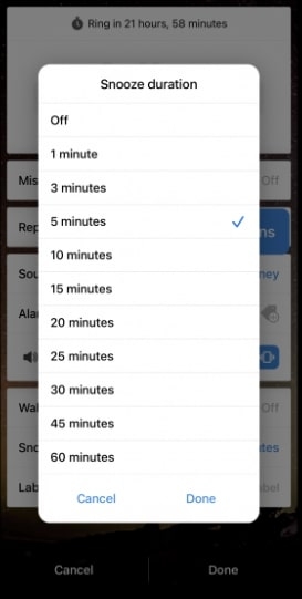 How To Change Snooze Time On iPhone  - 48