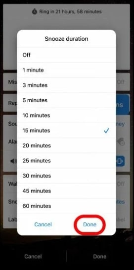 How To Change Snooze Time On iPhone?