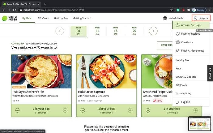 How to Cancel HelloFresh Subscription? 