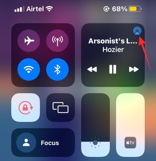 Как отключить AirPlay на iPhone?