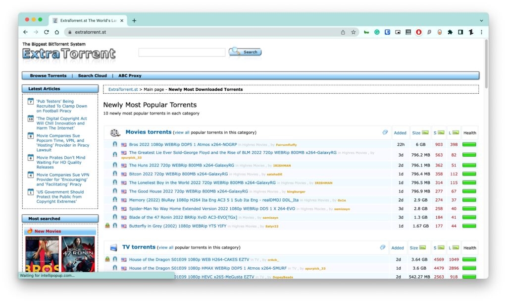 Best ExtraTorrents Proxy Available  December 2022  - 55