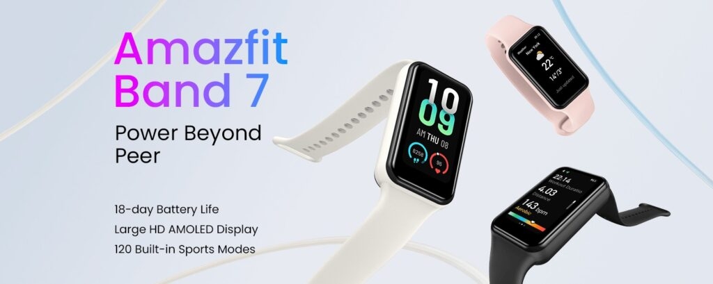 Amazfit Band 7 Banner