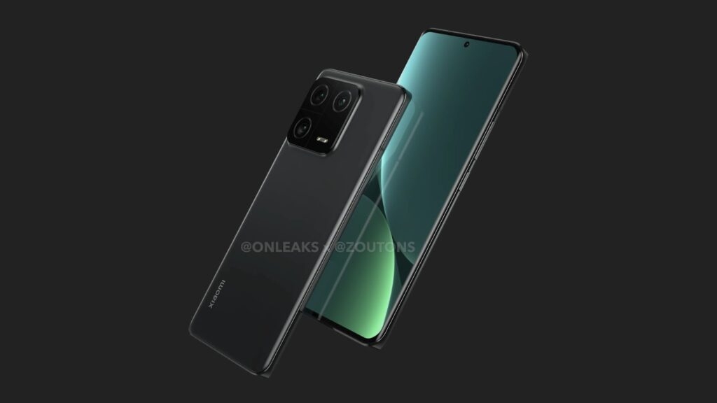 Xiaomi 13 Pro Render Sides