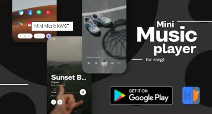 Mini Music Player for KWGT