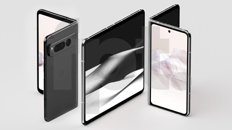 Google Pixel Fold Renders