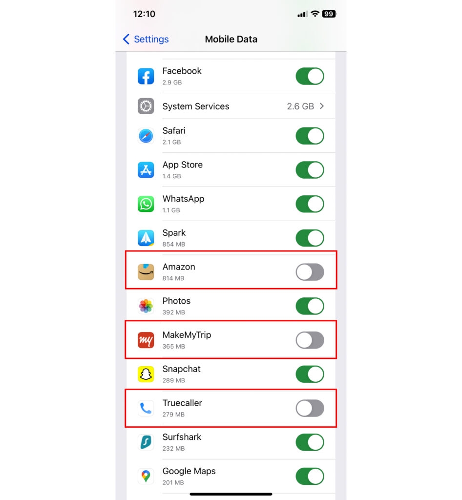 How To Check Data Usage On iPhone  - 90