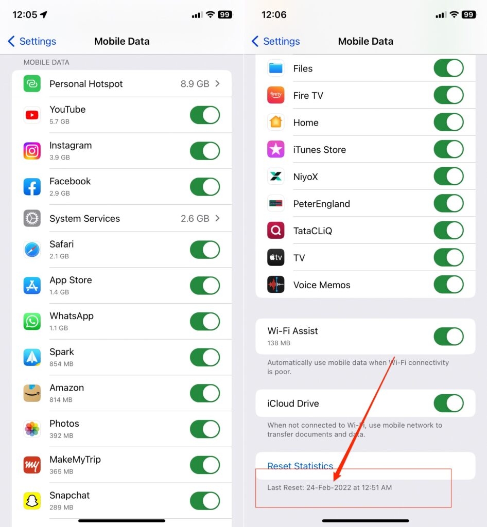 How To Check Data Usage On iPhone  - 24