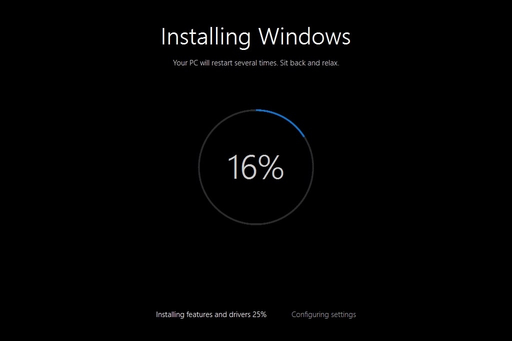 Installing Windows