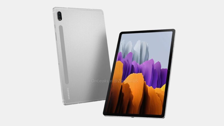 Samsung Galaxy Tab S8 Render Leak