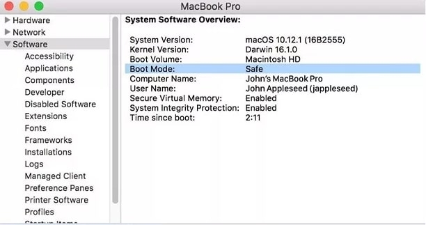 macOS Safe Mode