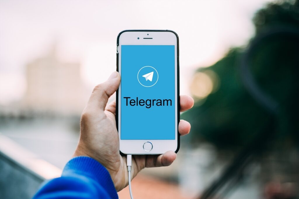 Smartphone Telegram
