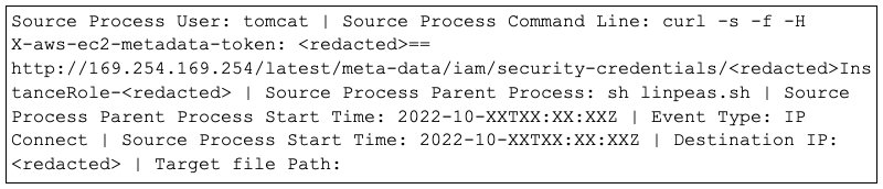 Commands using privilege escalation in AWS Using LinPEAS Tool 