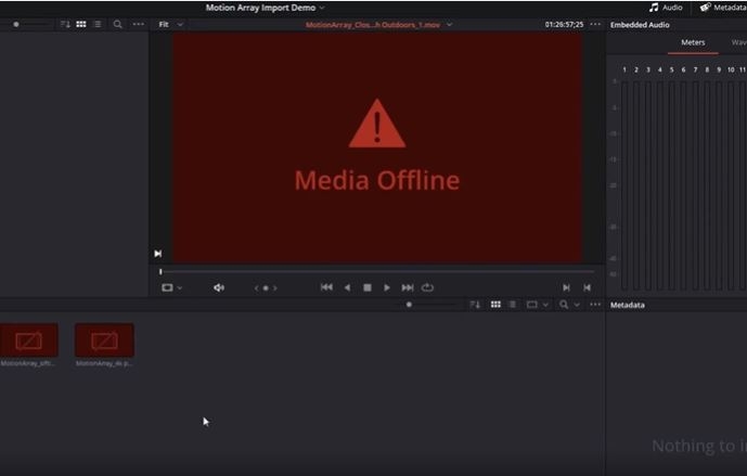 Fix  DaVinci Resolve Media Offline Issue - 18