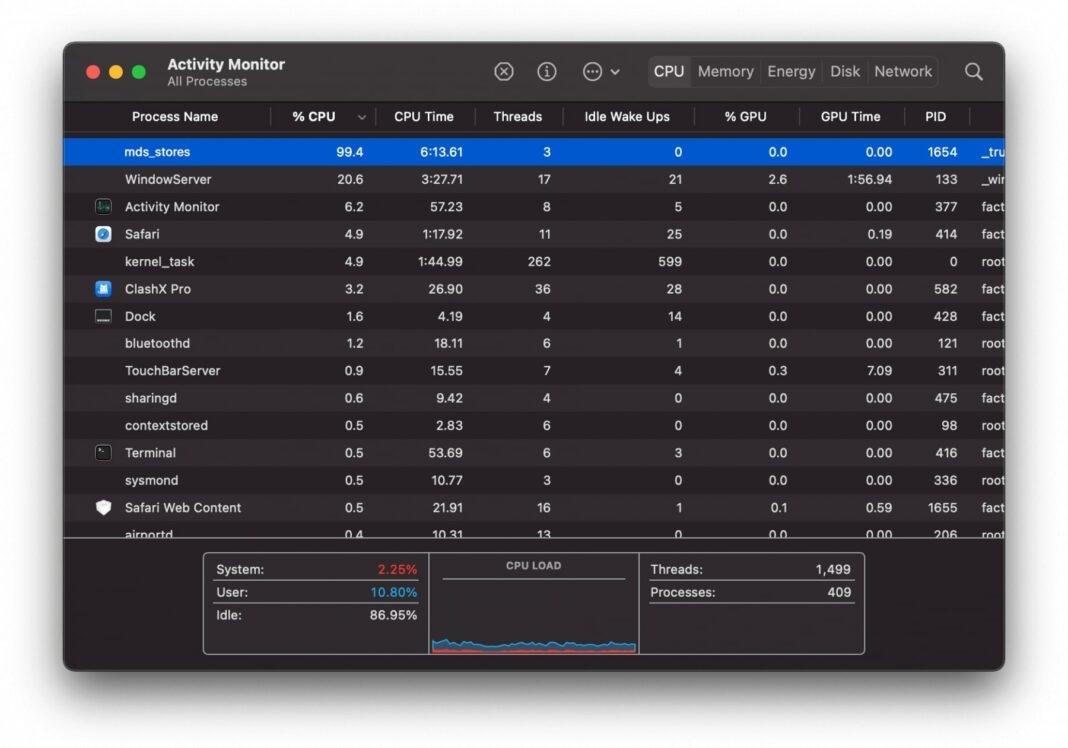 How to Fix mds_stores High CPU Usage on Mac? | TechLatest