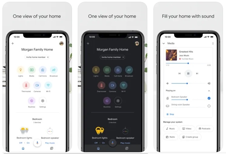Google Home — приложения для управления умным домом