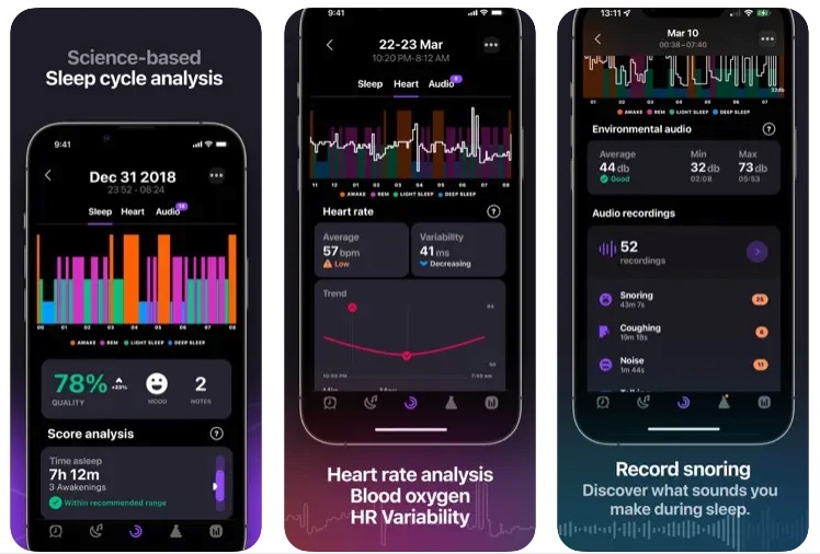 Pillow - Auto Sleep Tracker - Sleep App for Apple Watch