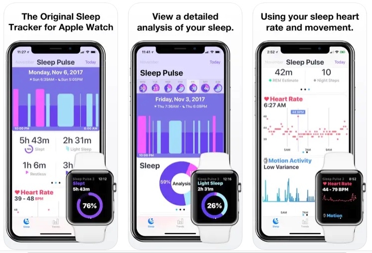 Sleep Pulse 3 - Sleep App for Apple Watch