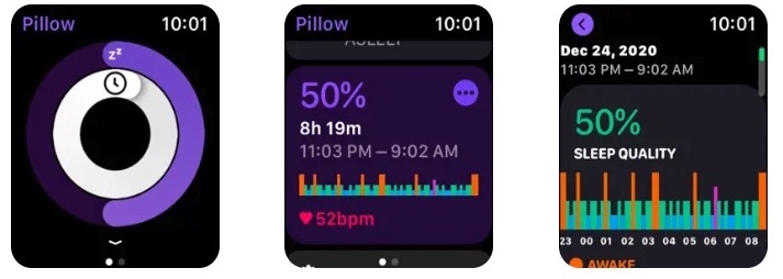 Pillow — Auto Sleep Tracker — приложение для сна для Apple Watch