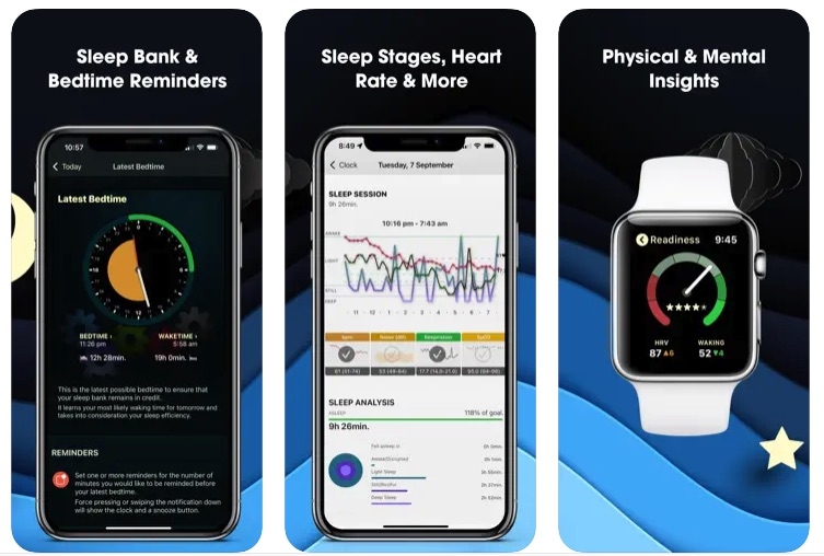 AutoSleep Tracker для часов — приложение Sleep для Apple Watch